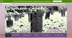 Desktop Screenshot of blog.southerngraves.net